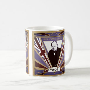Personifiera den fackliga jacken för den Winston Kaffemugg