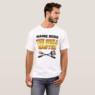 Personifiera den ledar- grilla t-shirt