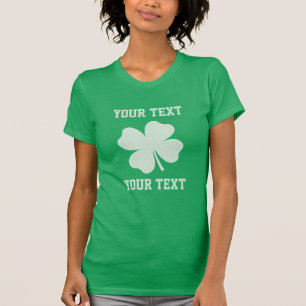 Personifiera den lyckliga shamrocken tee