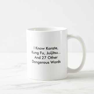Personifiera den roliga dödliga farliga muggen kaffemugg