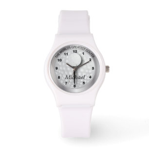 Personifiera den sportiga golfaren armbandsur