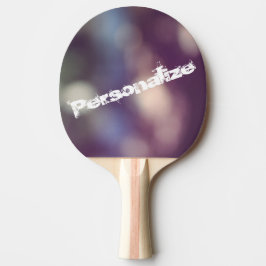 Personifiera denna design för det abstraktBokeh Pingisracket