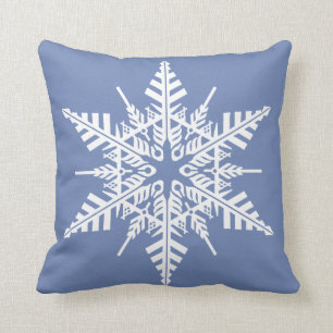 Personifiera denna Snowflake kudder Kudde