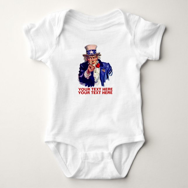 Personifiera det Uncle Sam T-shirt (Framsida)