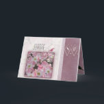 Personifiera din egna 80th födelsedag kort<br><div class="desc">Pricker körsbärsröda blommar för vit och för rosor med gullig lite polka fågeln och 80 i gammalmodig stilsort.  Lätt ändringsnamn på denna design som ska personifieras för din vän eller familjemedlem som är roterande 80.</div>