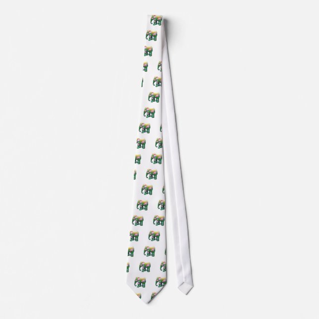 Personifiera djura blommor för slips (Framsida)