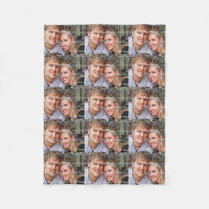 Personifiera fotoet gör ditt eget fleecefilt