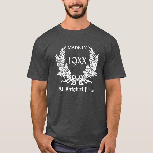 Personifiera gjorda sammanlagt original- delar tee (Framsida)
