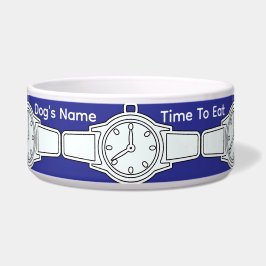 Personifiera Hundens Namn Dags att äta Blå