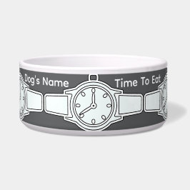 Personifiera Hundens Namn Dags att äta Grå