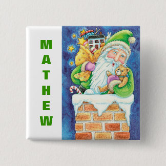 Personifiera julstrumpan knäppas knapp