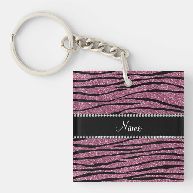 Personifiera känd dimmig rosaglitterzebra ränder (Framsidan)