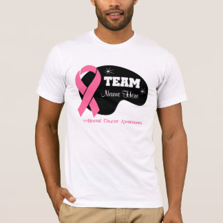 Personifiera lagnamn - bröstcancer t shirt