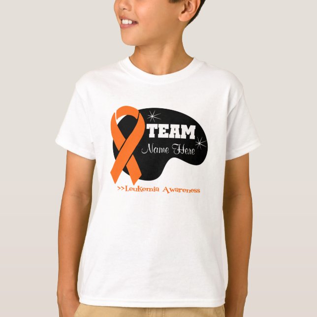 Personifiera lagnamn - Leukemia T-shirt (Framsida)