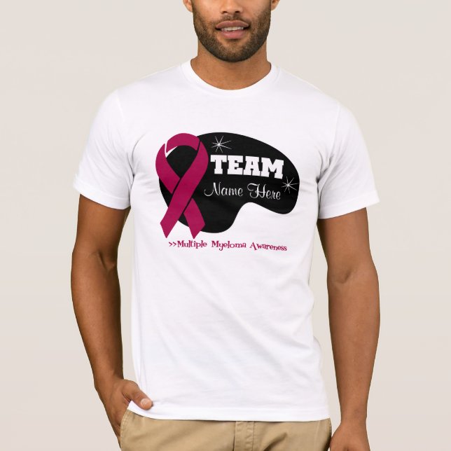 Personifiera lagnamn - Myeloma Tee (Framsida)