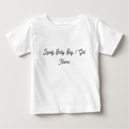 Personifiera med Baby Namn, bekvämlighet Kärlek T Shirt