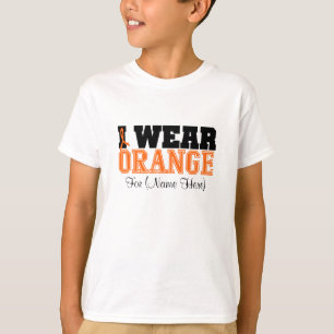 Personifiera mig ha på sig orange bandLeukemia T Shirt