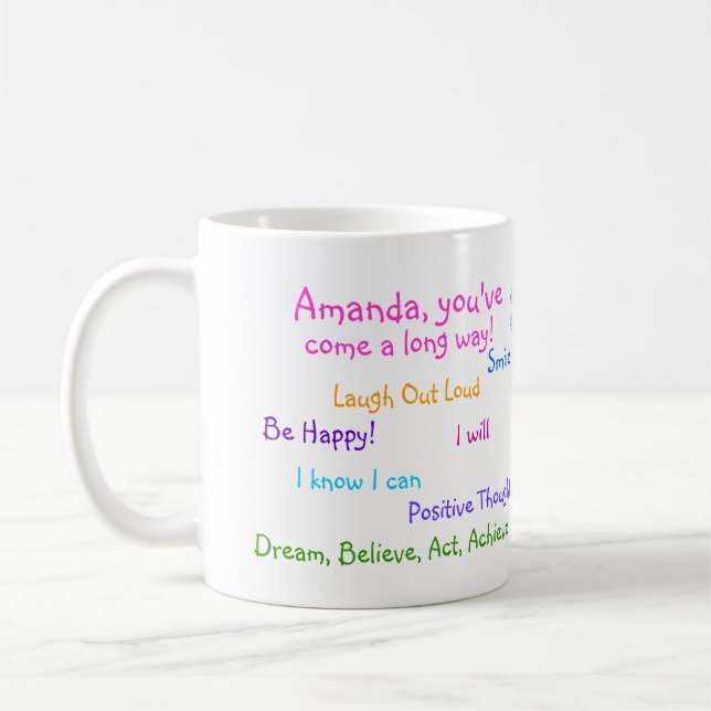 Personifiera muggen kaffemugg (Vänster)