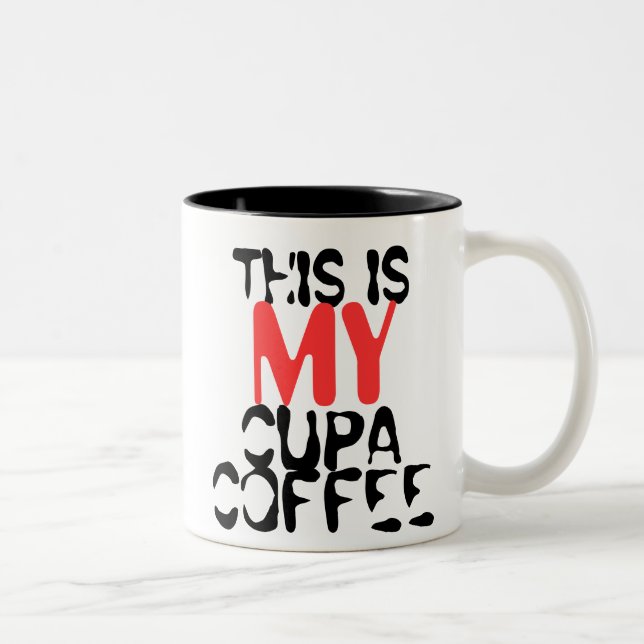 Personifiera namn MIN Cupa kaffemugg (Höger)