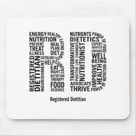 Personifiera registreringsdietitianen, RD- Musmatta