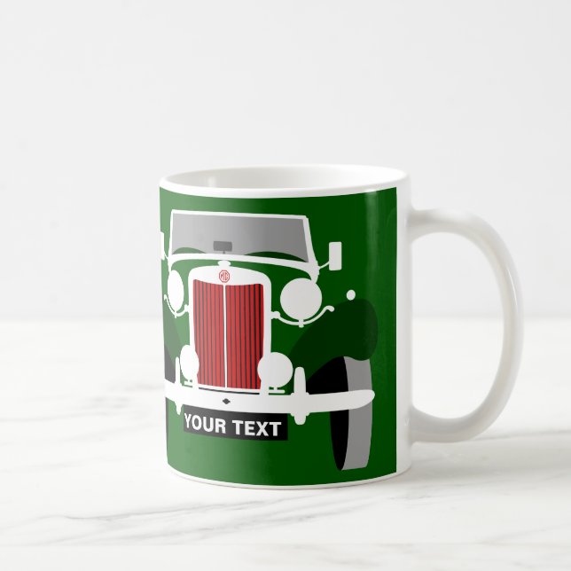 PERSONIFIERA SPORTBILEN FÖR VINTAGEMG TD KAFFEMUGG (Höger)
