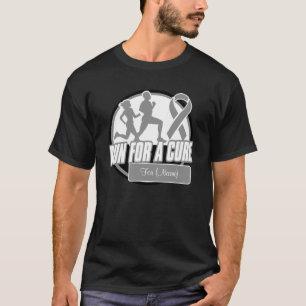 Personifiera springan för en bot - hjärncancer tee shirt