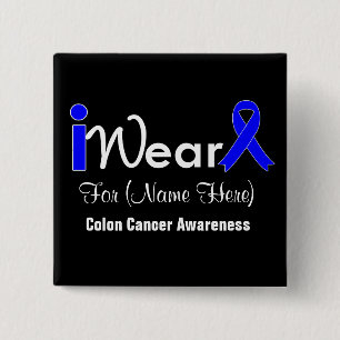 Personifiera strumpebandsordenkoloncancer knapp