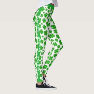Personifiera: Sts Patrick Erin går Bragh Shamrock Leggings