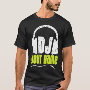 Personifierad DJ någon känd klubbdiskjockeymusik T Shirt