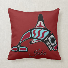 Personifierad dubbelspäckhuggare kudde