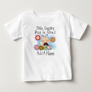 Personifierad första födelsedagTshirt för lyckligt T-shirt