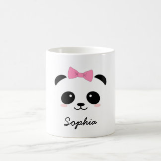 personifierad gullig djur mugg för panda