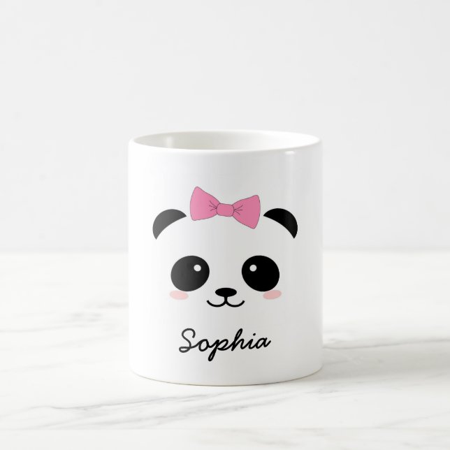 personifierad gullig djur mugg för panda (Center)