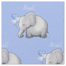 Personifierad gullig elefantpojkebarnkammare