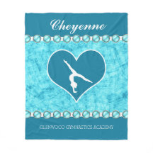 Personifierad härlig turkosgymnastik