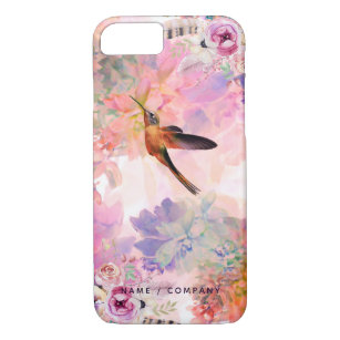 Personifierad Hummingbirdvattenfärgiphone case