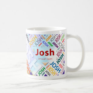 Personifierad känd mugg Josh