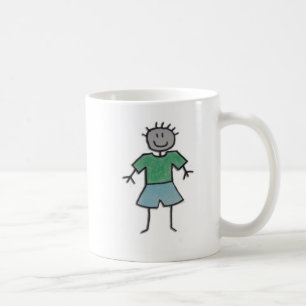 Personifierad lycklig fars dagmugg kaffemugg