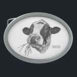 Personifierad lycklig ko för Holstein<br><div class="desc">Ett toppet bälte spänner fast för någon bonde ut där! Föder upp du Holsteins - därefter är denna spänna fast för dig! Ha på sig den till den nästa auktionen för att stå ut från flocken. Personifiera den med din initialer för!

En idealgåva för fars dag för!</div>