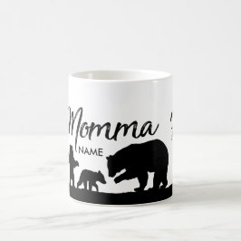 Personifierad Momma björnkopp Kaffemugg