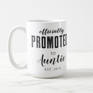 Personifierad officiellt främjad kaffemugg