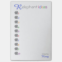 Personifierad "RElephant" idérik idéelefant