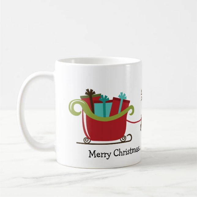 Personifierad renSleighmugg Kaffemugg (Vänster)