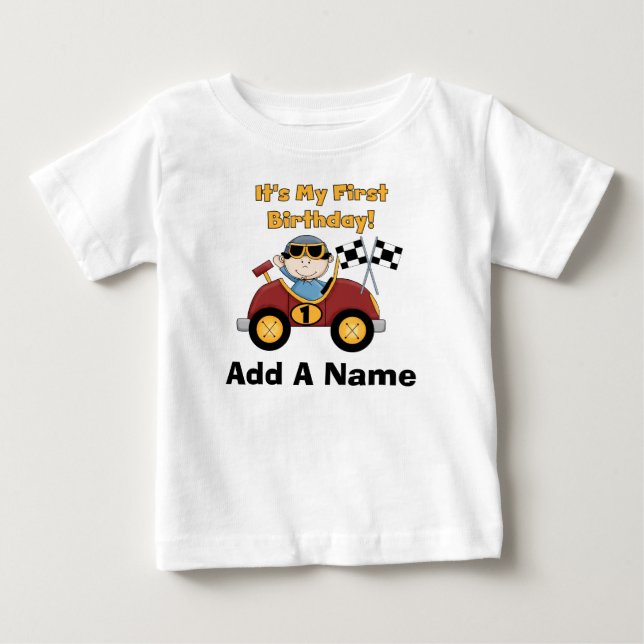 Personifierad röd Tshirt för födelsedag för Tröja (Framsida)