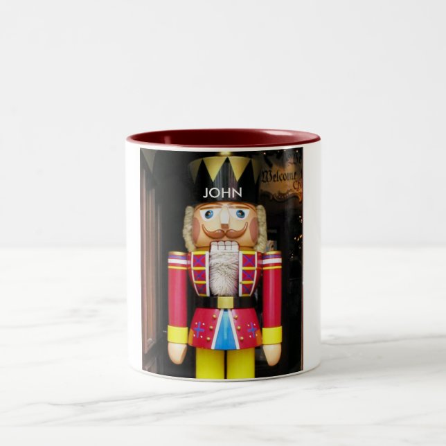 PERSONIFIERAD VARM CHOKLADMUGG Två-Tonad MUGG (Center)