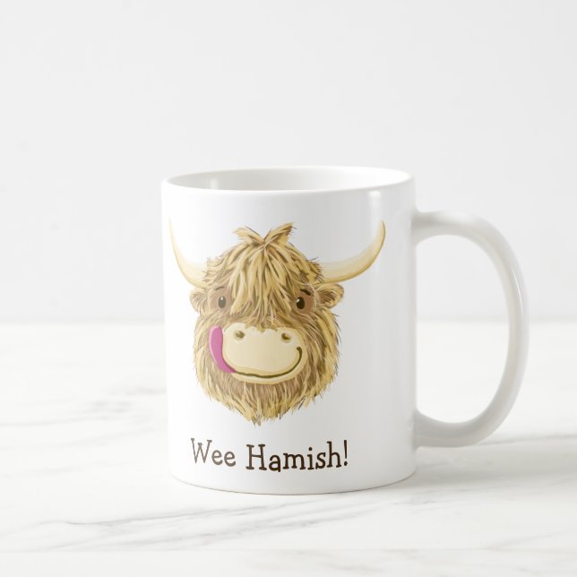 Personifierad Wee Hamish Kaffemugg (Höger)
