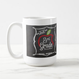 Personifierade 3rd klass   för krita kaffemugg
