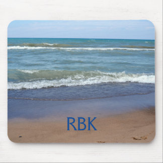 Personifierade Beachfront Mousepad Musmatta