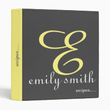 Personifierade moderna Monogramblåttrecept