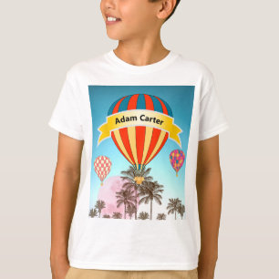 Personifierade tropiska luftballonger t shirt